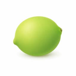 Illustration of a lime, showing the approximate size of the baby at week 11